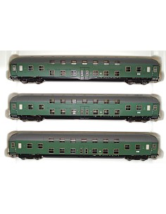 HOBBYTRAIN DB, 3-CAR SET OF TYPE DBym-473 DOUBLE-DECK COACHES