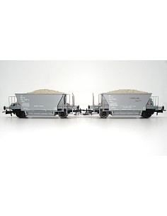 OS.KAR FS, 2-teiliges Set zweiachsiger Trichterwagen, Bauart VEdm