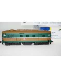 OS.KAR LOCOMOTORA DIÉSEL FS D.341 1017 (2ª serie FIAT, depósito de Turín)