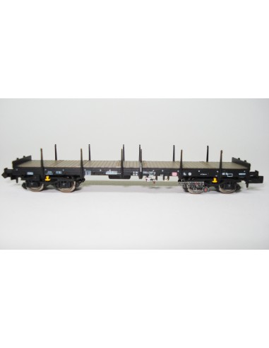 HOBBYTRAIN DB, VAGÓN PLATAFORMA DE CARGA CON TELEROS (MATRÍCULA: 396 4 337-0)