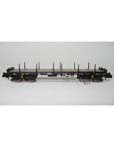HOBBYTRAIN DB, VAGÓN PLATAFORMA DE CARGA CON TELEROS (MATRÍCULA: 396 0 886-0)