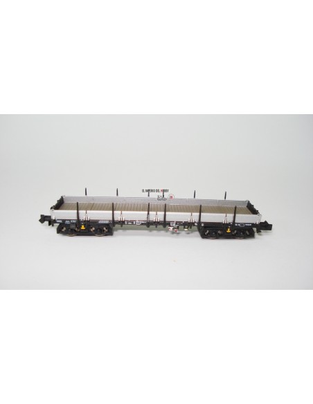 HOBBYTRAIN DB, VAGÓN PLATAFORMA DE CARGA CON TELEROS (MATRÍCULA: 394 8 044-7)