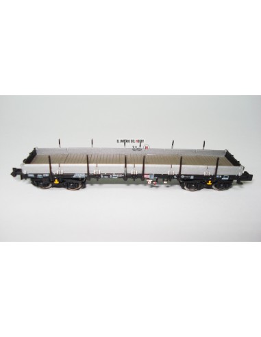 HOBBYTRAIN DB, VAGÓN PLATAFORMA DE CARGA CON TELEROS (MATRÍCULA: 394 8 222-9)