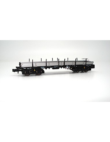 HOBBYTRAIN DB, VAGÓN PLATAFORMA DE CARGA CON TELEROS (MATRÍCULA: 394 8 486-0)