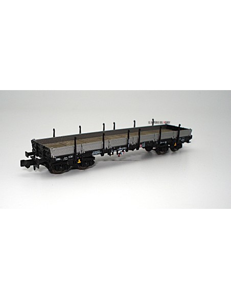 HOBBYTRAIN DB, VAGÓN PLATAFORMA DE CARGA CON TELEROS (MATRÍCULA: 394 8 248-4)
