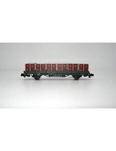 HOBBYTRAIN DBP, CONTAINER TRANSPORT WAGON FOR POSTAL SERVICE (Post-Behältertragwagen)
