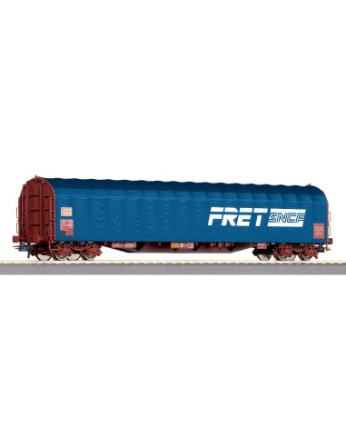 ROCO SNCF, VAGÓN DE LONAS CORREDERAS TIPO RILS "FRET SNCF"