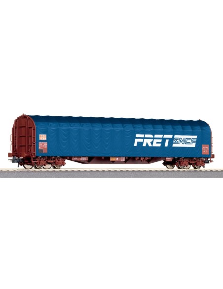 ROCO SNCF, VAGÓN DE LONAS CORREDERAS TIPO RILS "FRET SNCF"