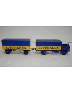 BREKINA CAMION KRUPP LF 980 "LUFTHANSA"
