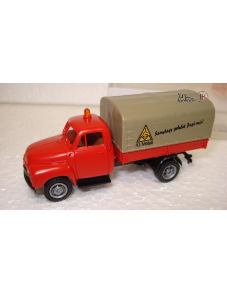 BREKINA CAMION OPEL BLITZ "OPEL IG METAL" 