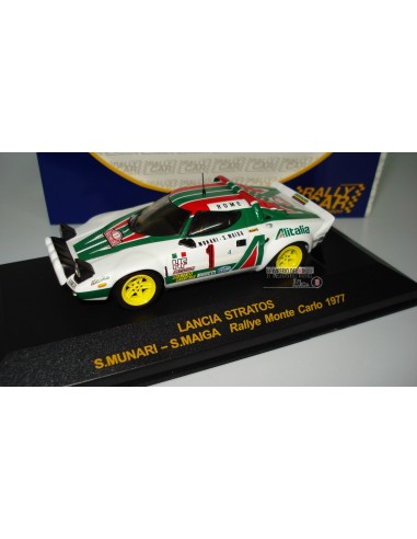 RALLY CAR LANCIA STRATOS RALLYE MONTECARLO 1977