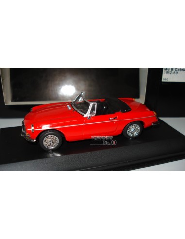 MINICHAMPS MG B CABRIOLET 1962-69 RED