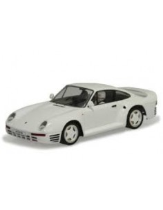 MSC PORSCHE 959 STREET CAR WHITE-MONTECARLO CHASIS