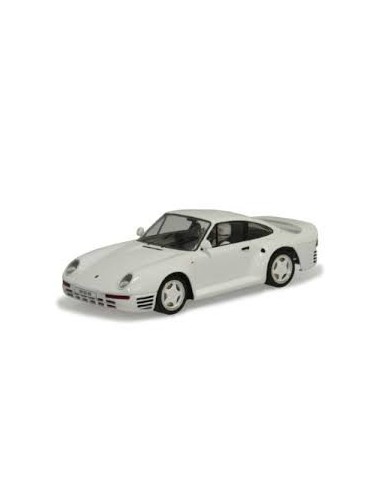 MSC PORSCHE 959 STREET CAR WHITE-MONTECARLO CHASIS