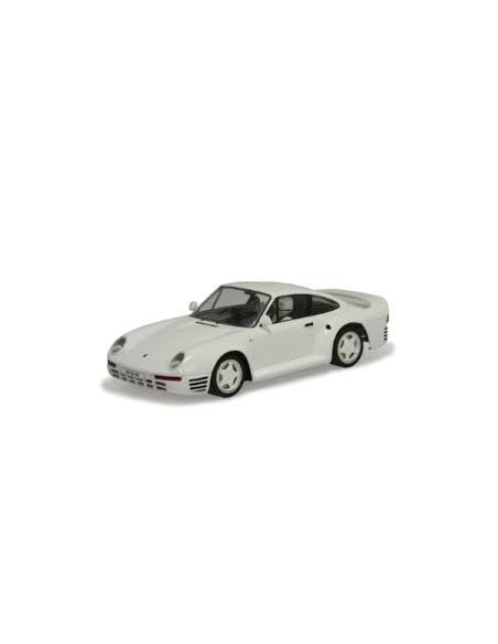 MSC PORSCHE 959 STREET CAR WHITE-MONTECARLO CHASIS