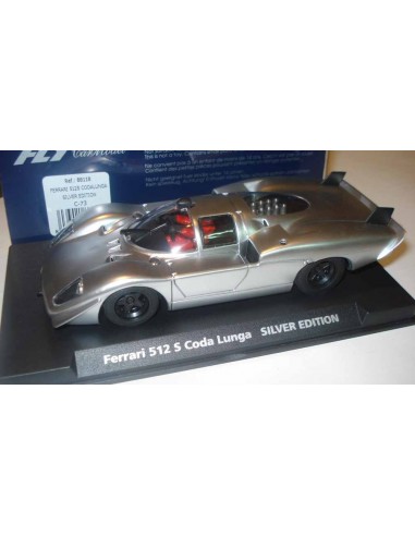 FLY FERRARI 512S CODA LUNGA EDITION SILBER