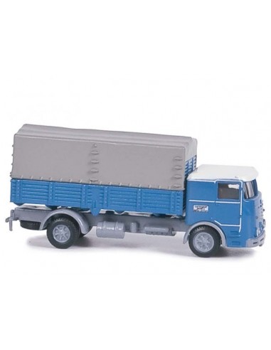 LEMKE CAMION BÜSSING LU 11-16 PRITSCHE-PLANE BLAU