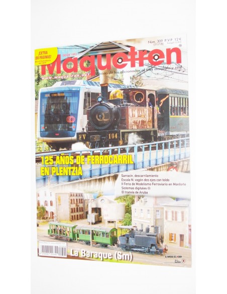 MAQUETREN ZEITSCHRIFT (11/18) 125 JAHRE PLENTZIA
