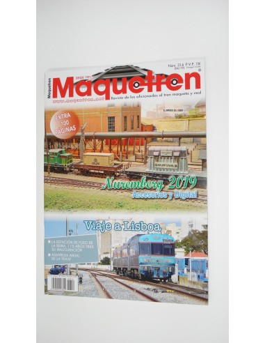 MAQUETREN MAGAZINE (04/19) NUREMBERG 2019. ACCESSORIES AND DIGITAL. TRIP TO LISBON.