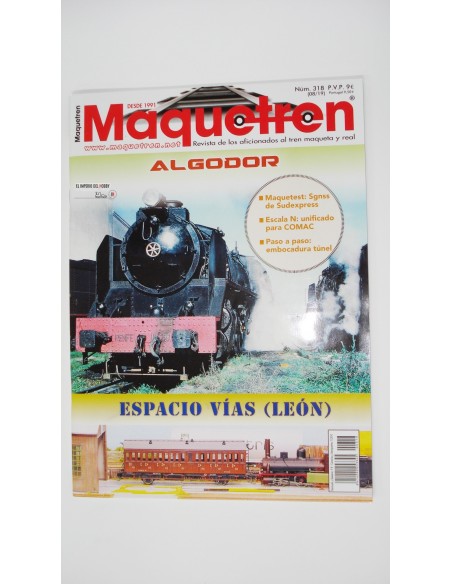 MAQUETREN REVISTA (08/19) ALGODOR. ESPACIOS VÍAS (LEÓN)