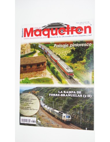 MAQUETREN MAGAZINE (10/19) PICTURESQUE LANDSCAPE. THE RAMP OF TORRE-BRAÑUELAS (and II)