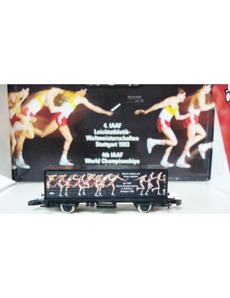 MÄRKLIN WAGON 4.IAAF INTERNATIONALE MESSE STUTTGART 1993 VERWENDET