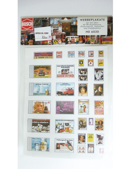 BUSCH TRANSFER STICKERS
