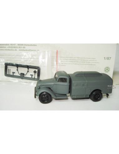 HERPA MINITANKS FORD V 3000 TANKFAHRZEUG, GRAU