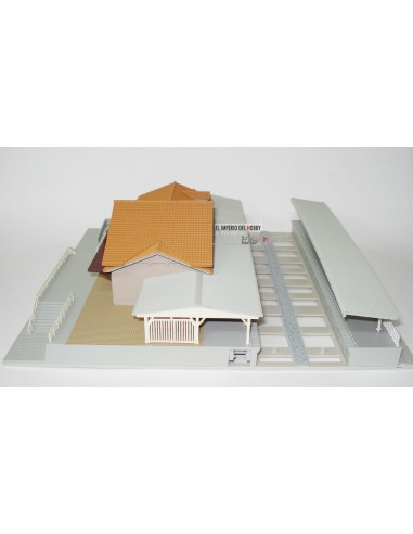 KATO SUBURBAN STATION FOR DOUBLE PLATE