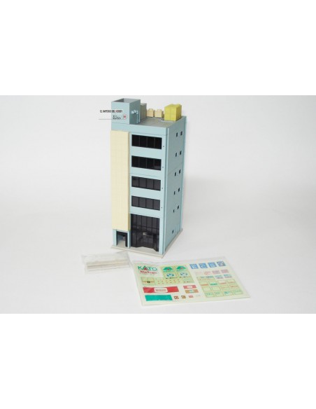 KATO EDIFICIO DE OFICINAS, DE 6 PISOS, DE LA SERIE METRO (GRIS)
