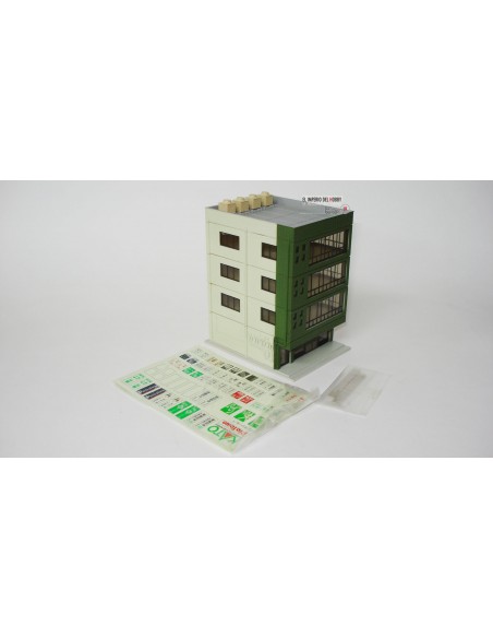 KATO METRO SERIES 4 FLOOR OFFICE BUILDING (GREEN)