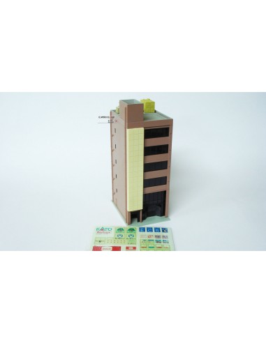 KATO METRO SERIE 6-GESCHOSSIGES BÜROGEBÄUDE, BRAUN