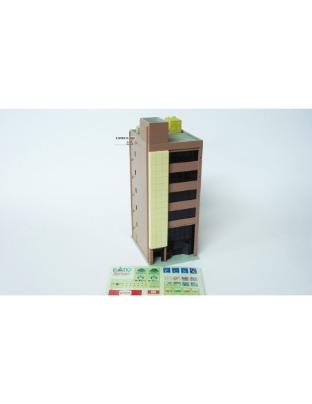 KATO METRO SERIE 6-GESCHOSSIGES BÜROGEBÄUDE, BRAUN