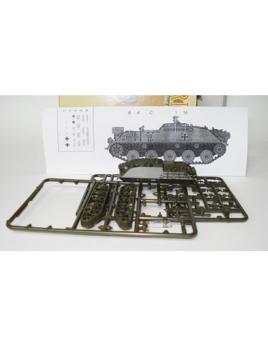 ARMOUR87 DETAILED PLASTIC KIT OBSERVATION TANK 4-5 BUNDESWEHR (NO STICKERS)