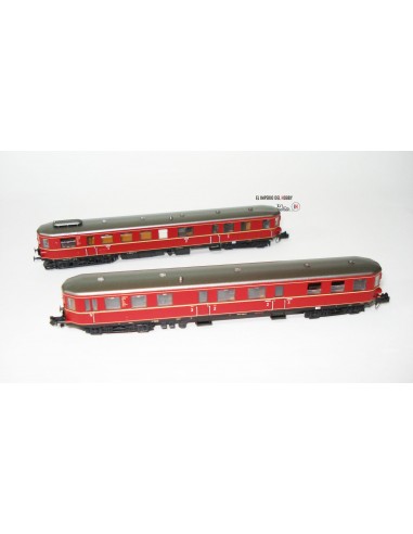 HOBBYTRAIN DIESELTRIEBWAGEN 2-tlg. VT137 / VS145, 2/3 KLASSE, ROT