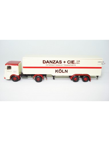 LEMKE CAMIÓN CON REMOLQUE BÜSSING LU 11-16 SATTELZUG "DANZAS"