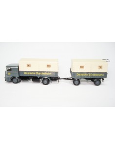 LEMKE CAMIÓN CON REMOLQUE BÜSSING LU 11-16 HÄNGERZUG...
