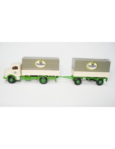 LEMKE TRUCK WITH TRAILER MB L322 "POSTBRÄU"