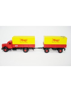 LEMKE CAMIÓN CON REMOLQUE MERCEDES MB L3500 "HÄNGERZUG...