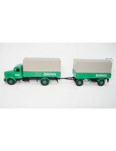 LEMKE CAMIÓN CON REMOLQUE MERCEDES MB L3500 HÄNGERZUG...