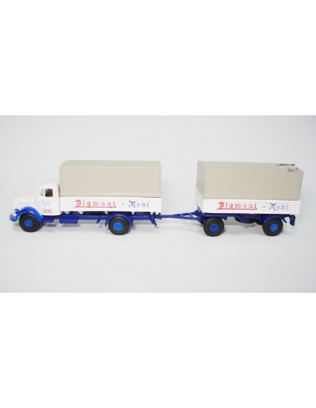 LEMKE TRUCK WITH TRAILER MERCEDES MB L3500 "DIAMANT MEHL"