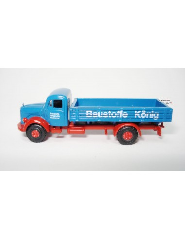 LEMKE CAMIÓN MB L3500 "BAUSTOFFE KÖNIG"