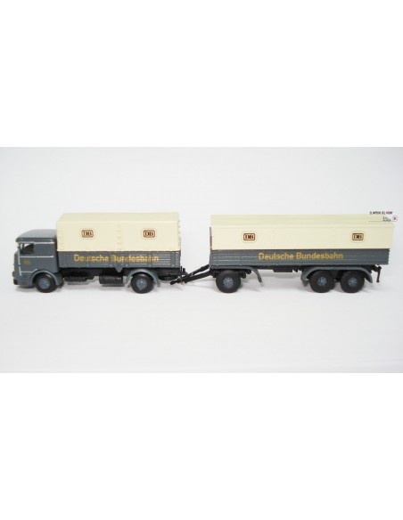 LEMKE TRUCK WITH TRAILER BÜSSING LU 11-16 "DEUTSCHE BAHN"
