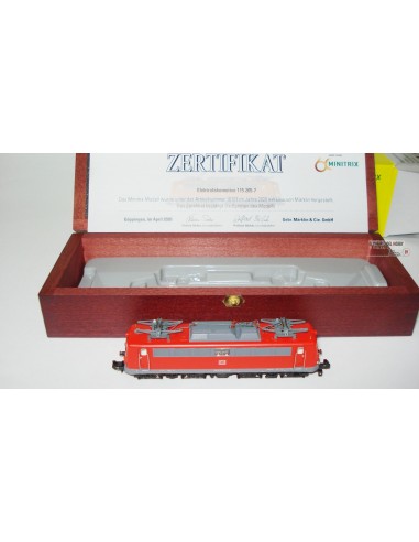 MINITRIX ELECTRIC LOCOMOTIVE BR 115 205-7 DB