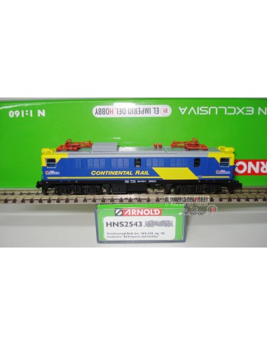 ARNOLD LOCOMOTORA 269 "CONTINENTAL RAIL", EXCLUSIVO "EL IMPERIO DEL HOBBY"