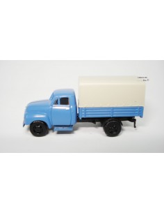 LEMKE TRUCK OPEL BLITZ "PRITSCHE PLANE, BLAU-SCHWARZ"