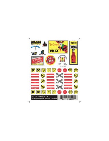 WOODLAND SCENICS TROCKENÜBERTRAGUNGSAUFKLEBER