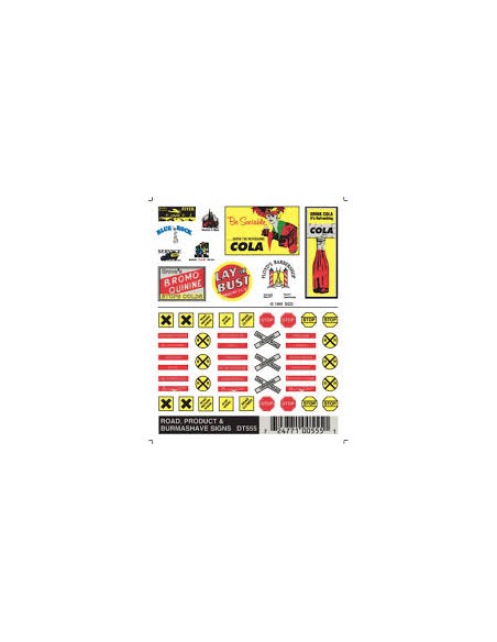 WOODLAND SCENICS DRY TRANSFER DECALS