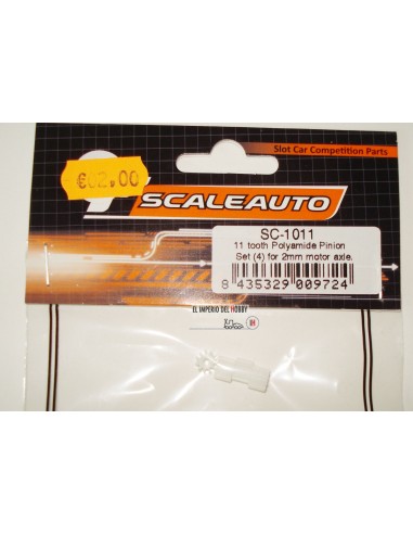 SCALEAUTO 11 TOOTH POLYAMIDE PINION