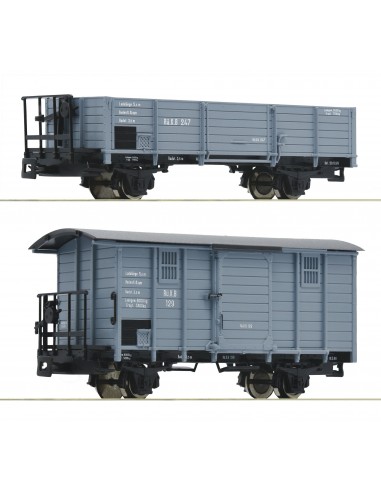 ROCO 2 FREIGHT WAGONS RÜ.K.B